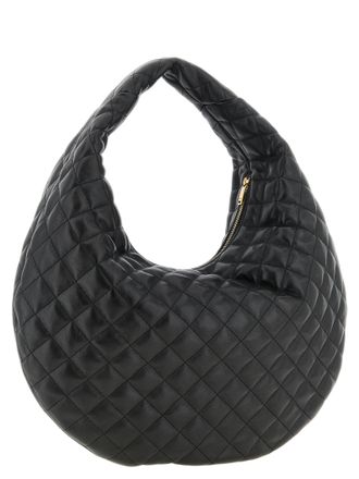 Saint Laurent Womens Black Lamb Leather Shoulder Bag