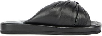 Strategia Ciabatta -knoop - Dames - Sandalen - Zwart - 39 EU - Schoenen