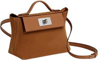 Hermès Hermés Tan 24/24 21 Grizzly Bag