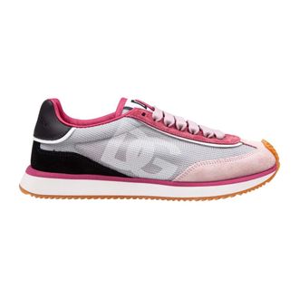 Dolce & Gabbana Sneakers, female, Multicolor, 4 UK, Grey/Pink Dragon Trainers