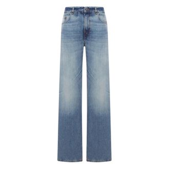 Haikure Straight Jeans, female, Blue, Size: W25 Bonnie Dive Jeans