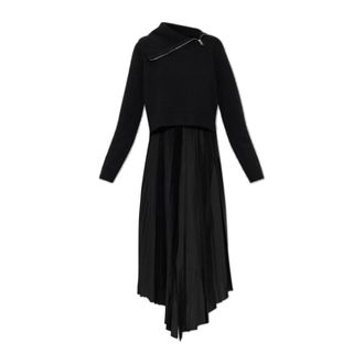 AllSaints Tweedelige jurk Jax - Dames - Casual kleedjes - Zwart - S - Tweed - Kleedjes