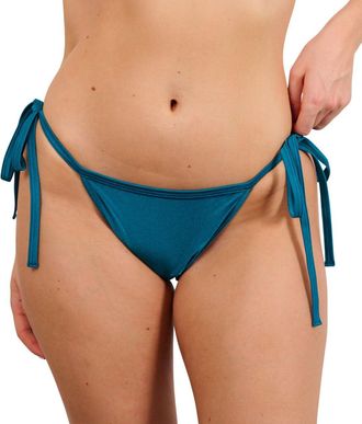 Kiniki Teal Ladies Tie Side Bikini Tanga