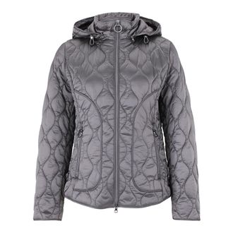 Betty Barclay Jassen, Dames, Zwart, XL, Leer, Outdoorjas met afneembare capuchon