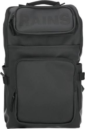 Rains Texel Cargo Backpack - Heren - Rugzakken - Zwart - ONE Size - Polyester - Tassen