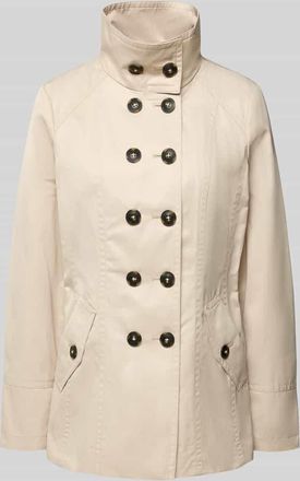 Fuchs Schmitt Jacke mit Stehkragen und Pattentaschen in Kitt, Gr&ouml;&szlig;e 36