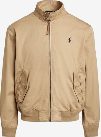 Polo Ralph Lauren Baumwolltwill-Jacke mit Stehkragen Pony