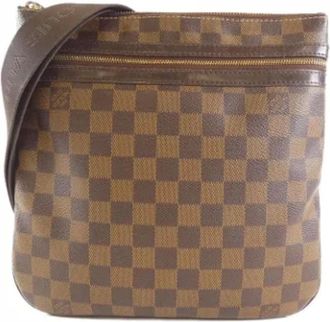 Louis Vuitton Pre-owned Cross Body Bags, female, Brown, Size: ONE SIZE Pre-owned Canvas louis-vuitton-bags