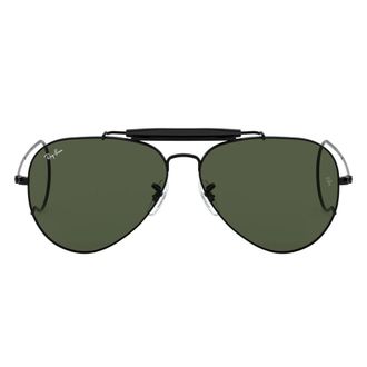 Ray-Ban Sunglasses, unisex, Black, Size: 58 MM Rb3030 Outdoorsman