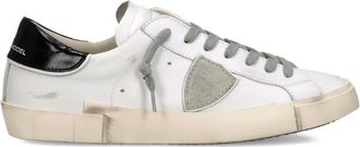 Philippe Model Prsx sneakers met triangel patch - Wit