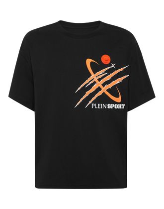 Plein Sport T-Shirt Ronde Hals Ss Scratch