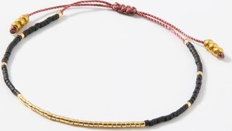 Simons Womens Mini-bead cord bracelet