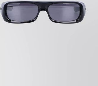 Oakley rectangular frame sunglasses dark lenses