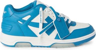 Off-white Out Of Office Panelled Leather Sneakers
