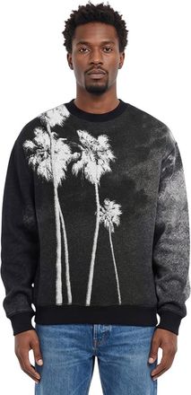 Palm Angels Black Crew Neck Sweater