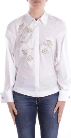 Elisabetta Franchi Donna, Camicette, Bianco, M, new