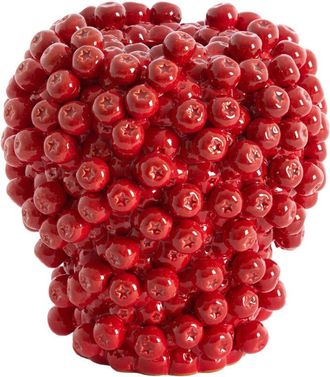 Light & Living Jarr&oacute;n De Cer&aacute;mica Light & Living Berries Rojo - &Oslash;25,5x27 Cm