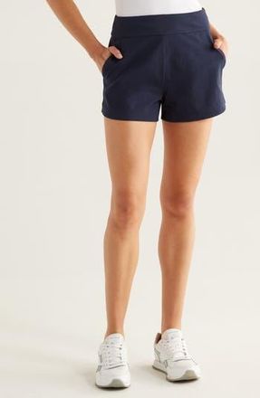 Zella Full Swing Shorts in Navy Sapphire at Nordstrom Rack, Size Large