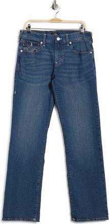 True Religion Billy Flap Pocket Relaxed Bootcut Jeans in Dark Lunar Shadaow at Nordstrom Rack, Size 30