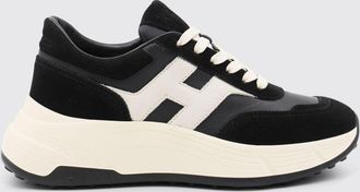 Hogan Sneakers Hi-Fi in pelle e suede con suola chunky
