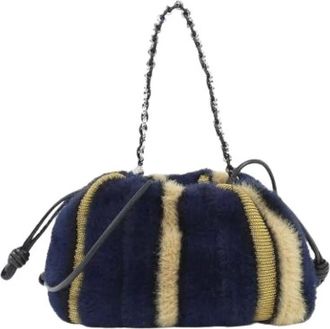 Loewe Pre-owned Knit Bucket Bag - Pre-owned - Mujer - Multicolor - ONE SIZE