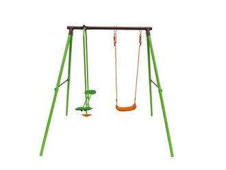 Habitat et Jardin Parque Infantil De Acero Lola - 2 Soportes - 1.95m