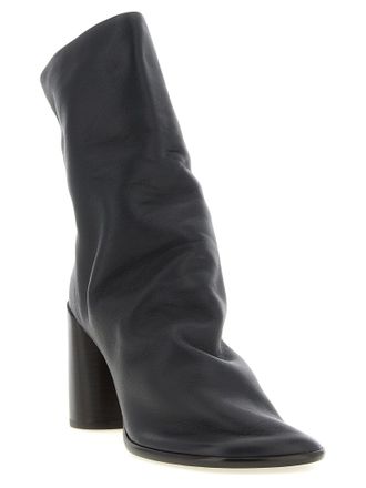 Christophe Lemaire Glove Ankle Boot - Black