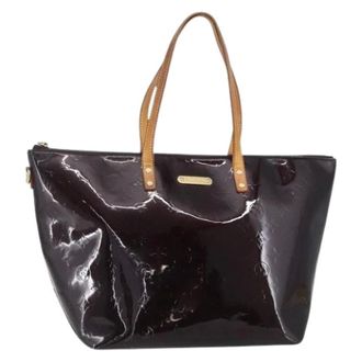Louis Vuitton Pre-owned Tote Bags, female, Purple, Size: ONE SIZE Pre-owned Leather Tote Bag