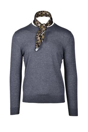 Wild Cashmere Silk/Cashmere Sweater - Grey