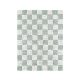Lorena Canals Alfombra lavable kitchen tiles blue sage