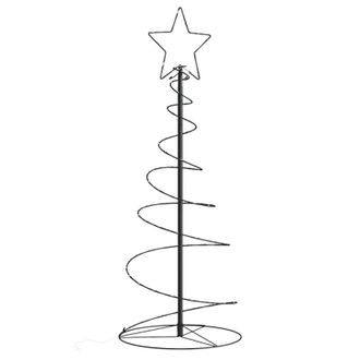 vidaXL Led Para &Aacute;rbol De Navidad 80 Led Blanco C&aacute;lido 120 Cm Vidaxl