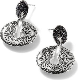 John Hardy Radial Drop Earrings in Black at Nordstrom Rack