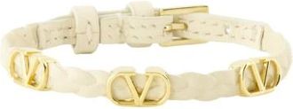 Valentino Garavani Bracelets, female, Beige, Size: ONE SIZE VLogo Signature Bracelet