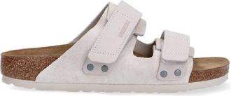 Birkenstock Dames, Schoenen, Beige, Maat: 39 EU Leer