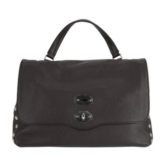 Zanellato Postina Daily M - Dames - Handtassen - Bruin - ONE Size - Katoen - Tassen