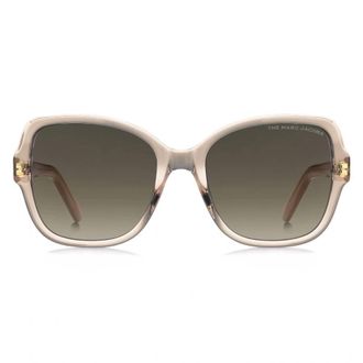 Marc Jacobs Brown Gradient Butterfly Ladies Sunglasses MARC 555/S 010A/HA 55