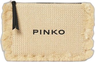Pinko Clutches - Dames - Clutches - Beige - ONE Size - Tassen