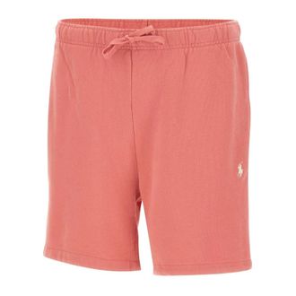 Polo Ralph Lauren Loopback Fleece Shorts - Heren - Korte Broeken - Rood - L - Katoen - Korte Broeken