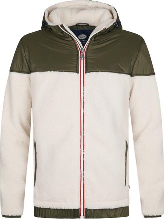 Petrol Industries Heren Teddy Fleece Jas Kettle Moraine - Groen