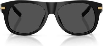 Dolce & Gabbana Sunglasses Dg4546 501/87 Black/Dark Gray Men