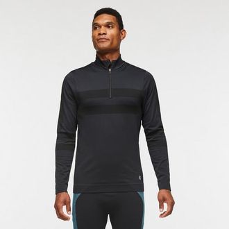 Cotopaxi Debajo Seamless Baselayer Quarter-Zip - Mens in Cotopaxi Black at Nordstrom, Size Xx-Large