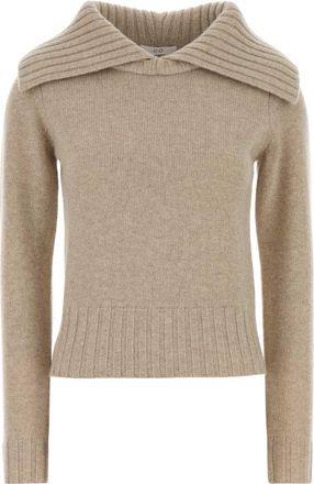 Co Beige Cashmere Sweater