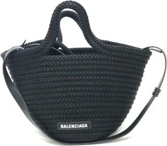 Balenciaga Pre-owned Leather balenciaga-bags - Dames - Vintage Handtas - Zwart - ONE Size - Leer - Vintage