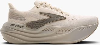 Brooks Womens Glycerin Max Running Shoes In Almond Peach/london Fog/ White