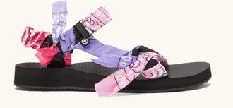 Arizona Love Womens Trekky Fluo Mix Sandal In Pink