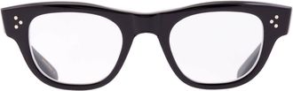 Mr. Leight WAIMEA C Demo Oval Unisex Eyeglasses ML1007 BKGLSS-SBK 46