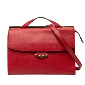 Fendi Pre-owned Handbags, female, Red, Size: ONE SIZE Pre-owned Demi Jour Handbag