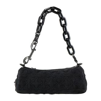 Vivienne Westwood Shoulder Bags, female, Black, Size: ONE SIZE Cindy Cylinder Bag