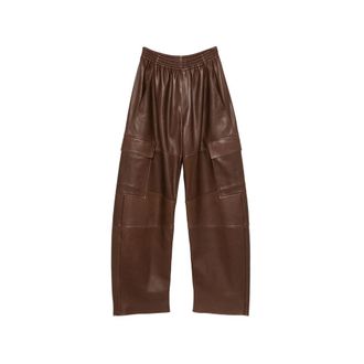 Petar Petrov Leather Cargo Pants