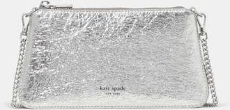 Kate Spade New York Grace Crinkle Metallic Pochette Bag